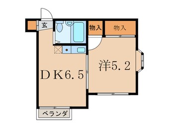 間取図 秋葉ハウス