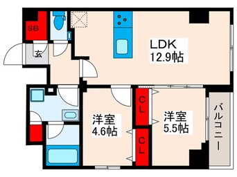 間取図 アーバンパーク尾久SOUTH