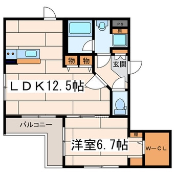 間取図 グランディール日吉