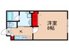 J-ARC上石神井 1Kの間取り
