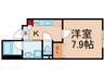 J-ARC上石神井 1Kの間取り