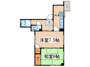 間取図 東京ハイツ