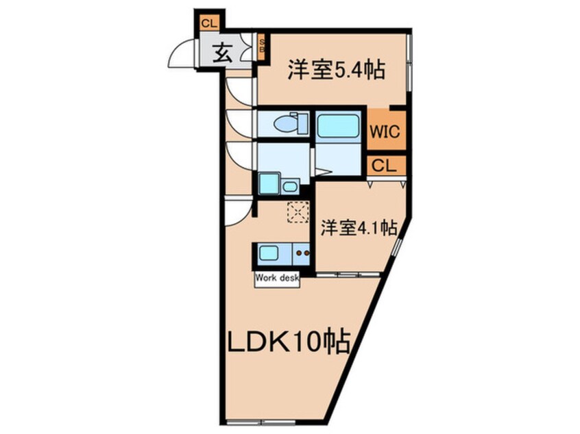 間取図 ＬｉｖｅＦｌａｔ不動前