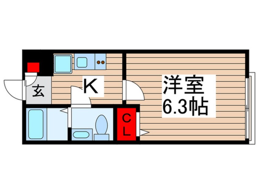 間取図 プラト－松戸戸定