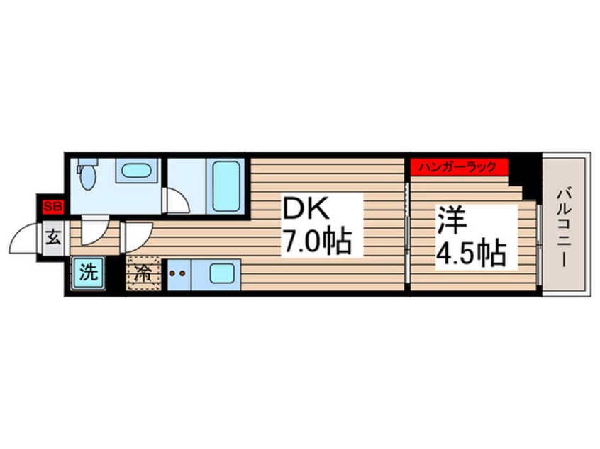 間取図 アーバンパーク亀戸Ⅱ