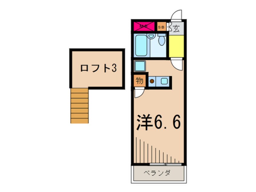 間取図 ドエルエステ－ト