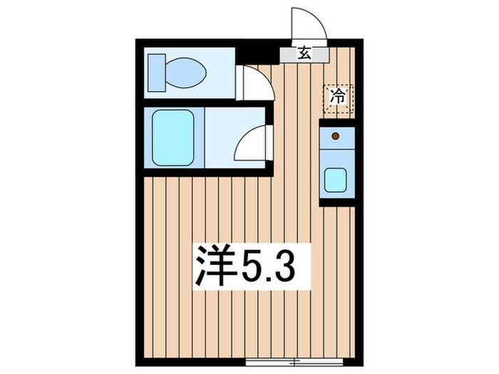 間取り図 パンシオン南林間B棟