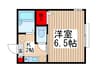 パークヒルズ 1Kの間取り
