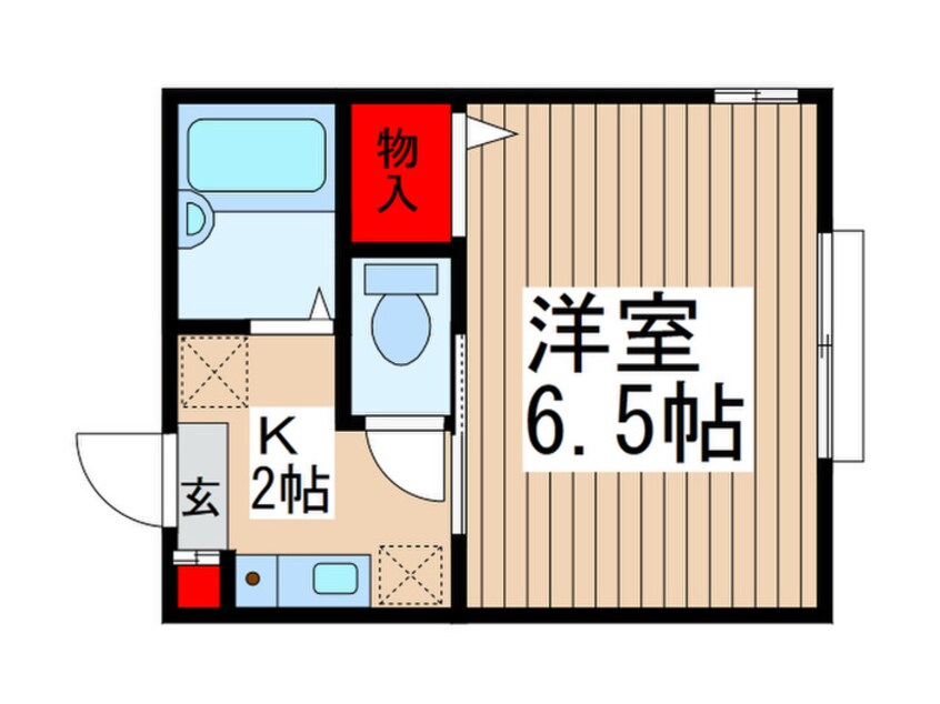 間取図 パークヒルズ