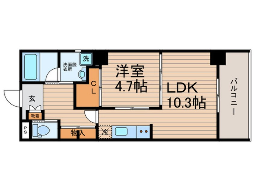 間取図 田中コーポラス