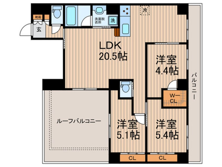 間取図 田中コーポラス