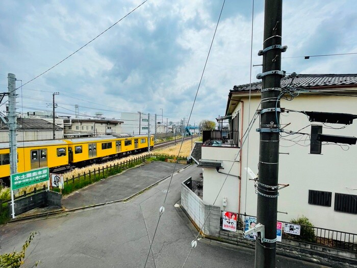 室内からの展望 ドミール恋ヶ窪　B棟