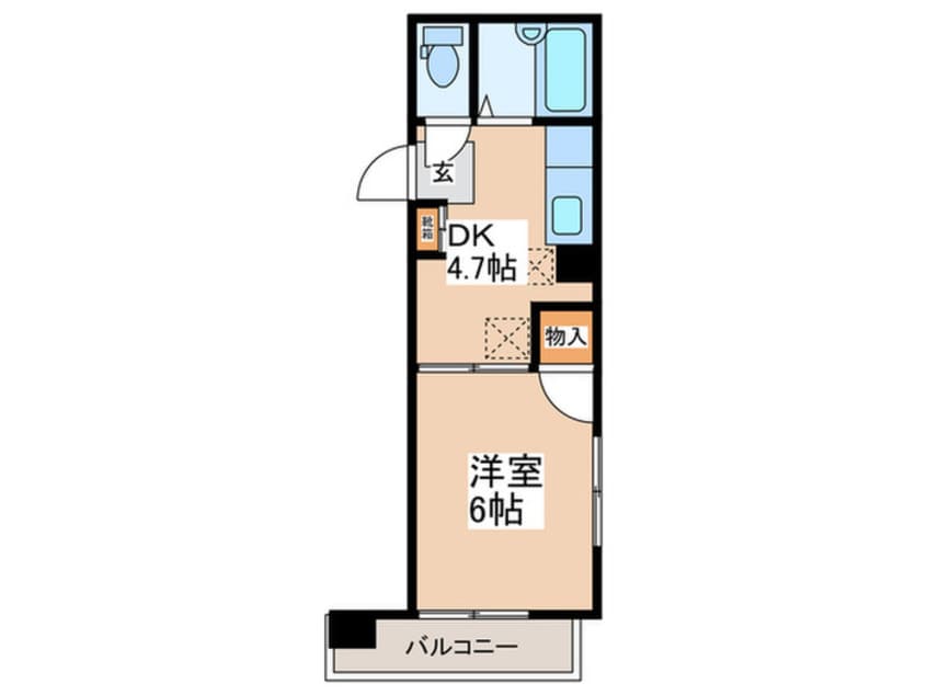間取図 ミルドハイム