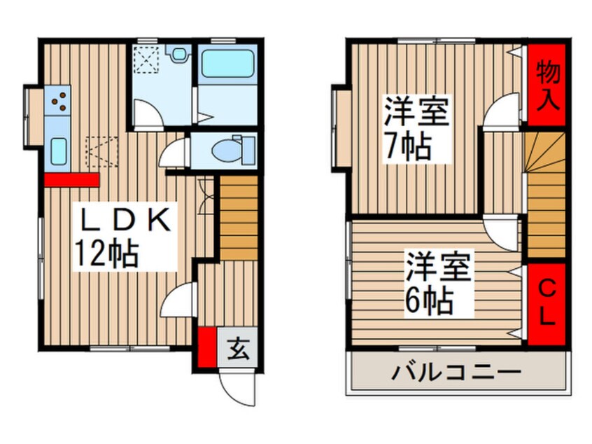 間取図 ショウヒロ本町