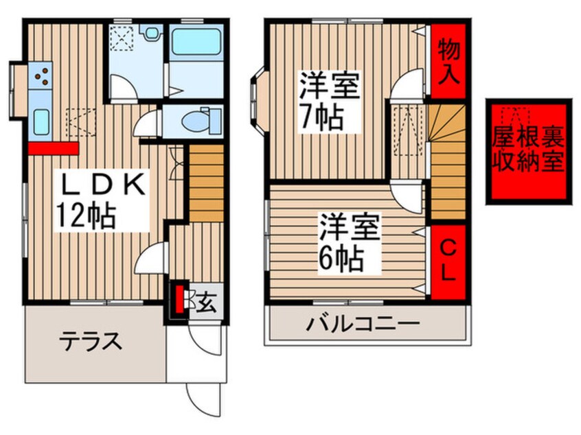 間取図 ショウヒロ本町