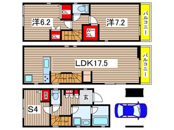 間取図 Kolet稲田堤＃10