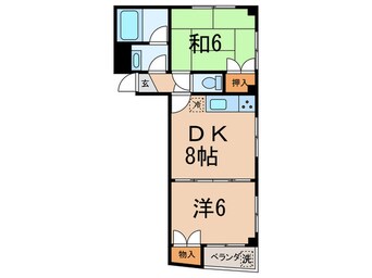 間取図 矢島マンション