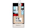 レジディア錦糸町Ⅱの間取図