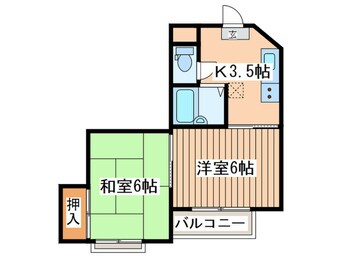 間取図 ブリックメゾン１号館