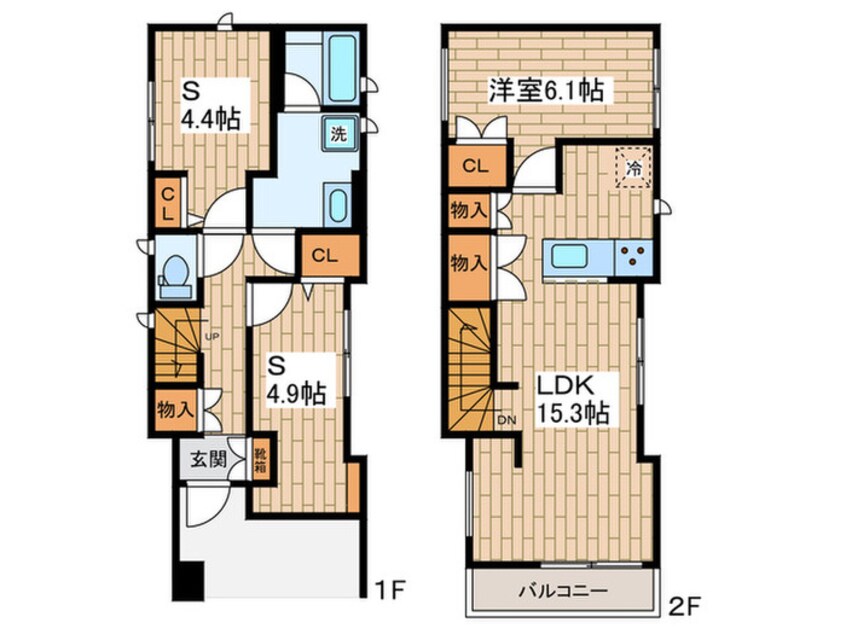 間取図 Kolet西調布#06