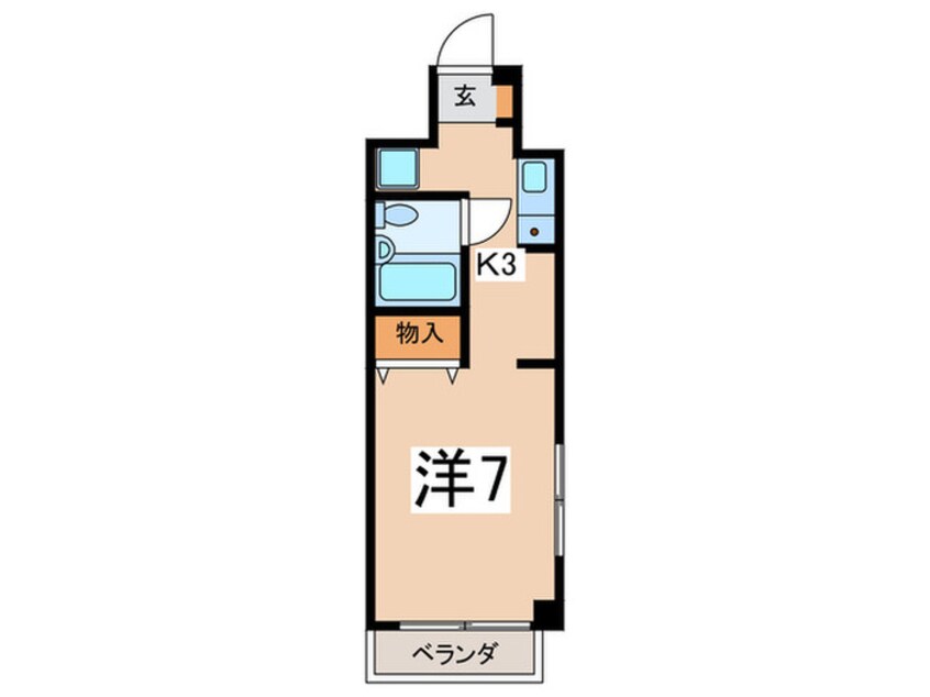 間取図 オーベル保土ヶ谷