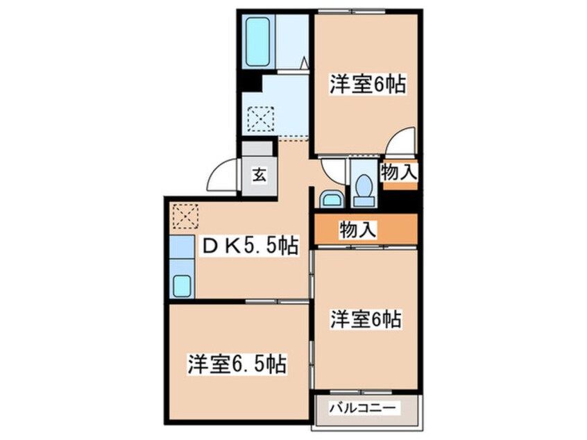 間取図 栄光マンション