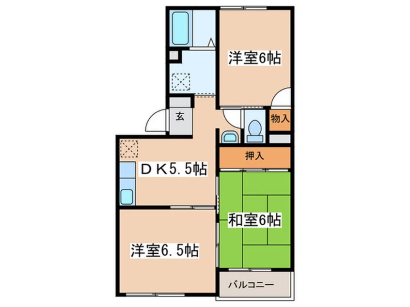 間取図 栄光マンション