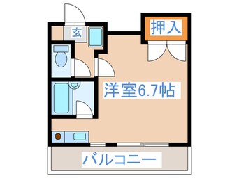 間取図 ウイン高尾