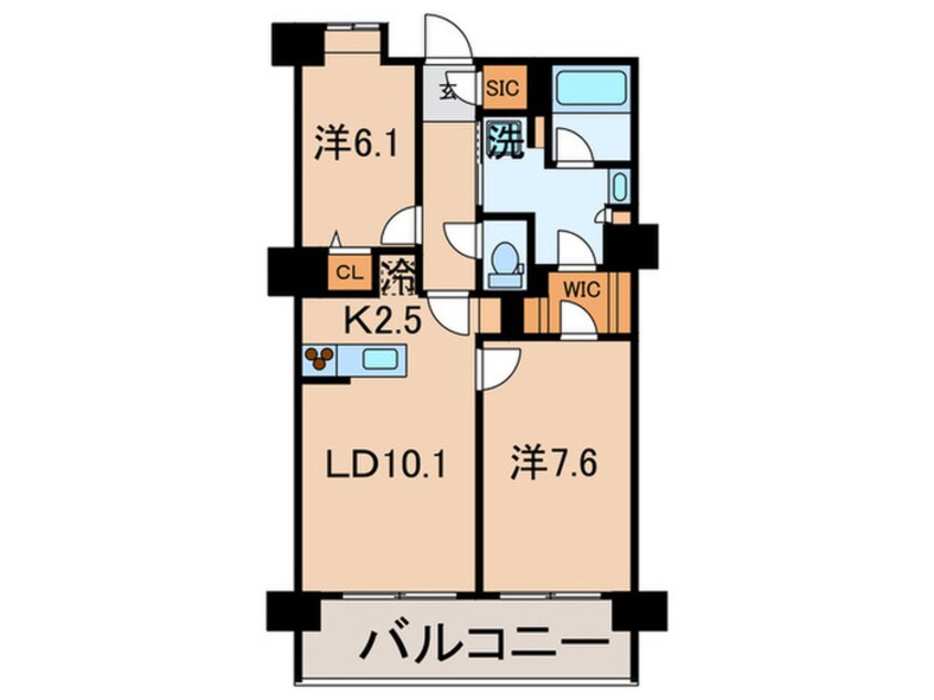 間取図 ロイヤルパ－クス豊洲