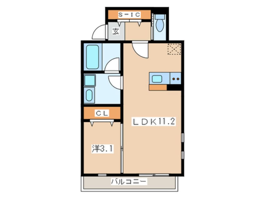 間取図 グランドゥ－ル横濱