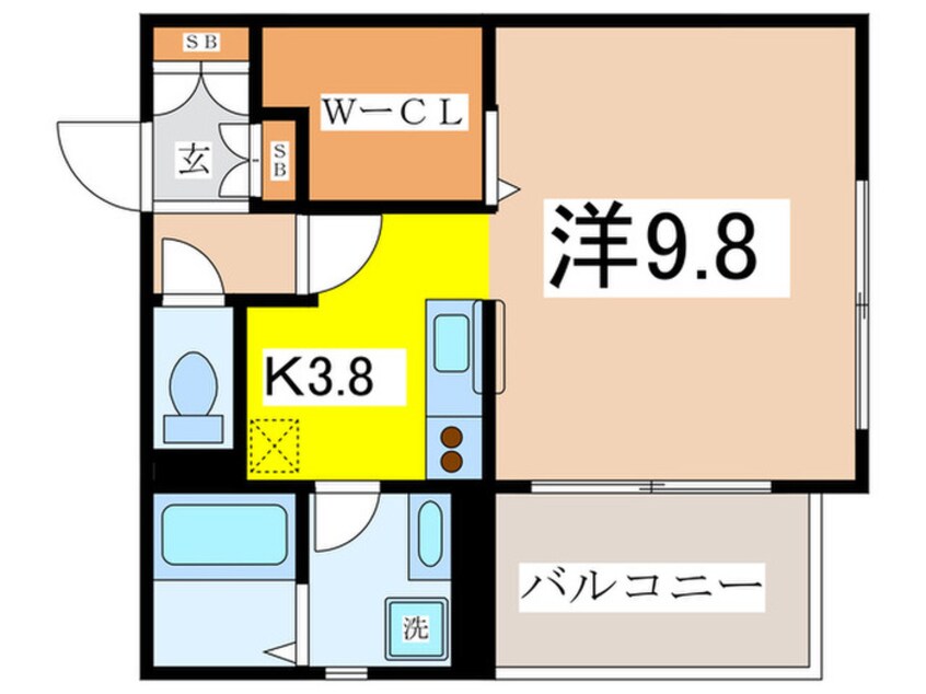 間取図 Ｂｅａｕｔｅ　Ｎｏｂｌｅ