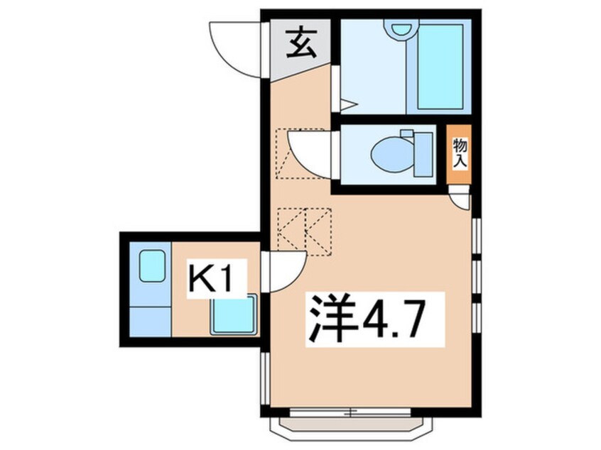 間取図 ロッキ－トップ