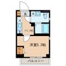 OX residence 1Kの間取り