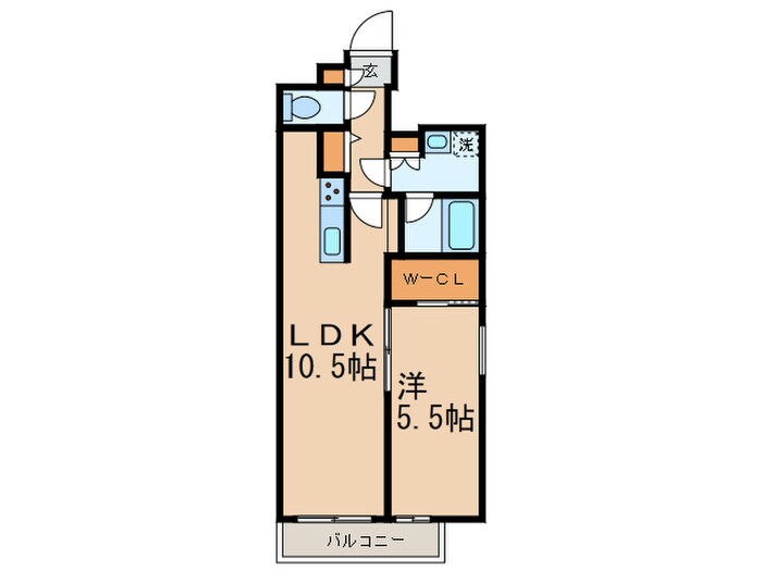 間取り図 アプリーレ上野毛