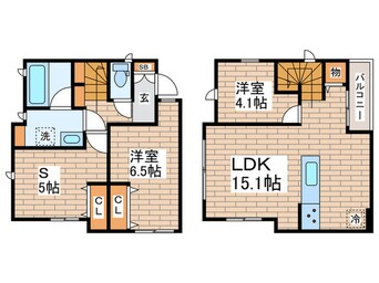 間取図 Kolet西調布#05