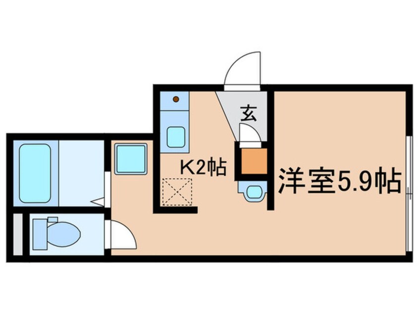 間取図 ラプラス南池袋