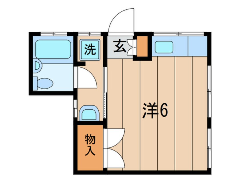 間取図 橘荘