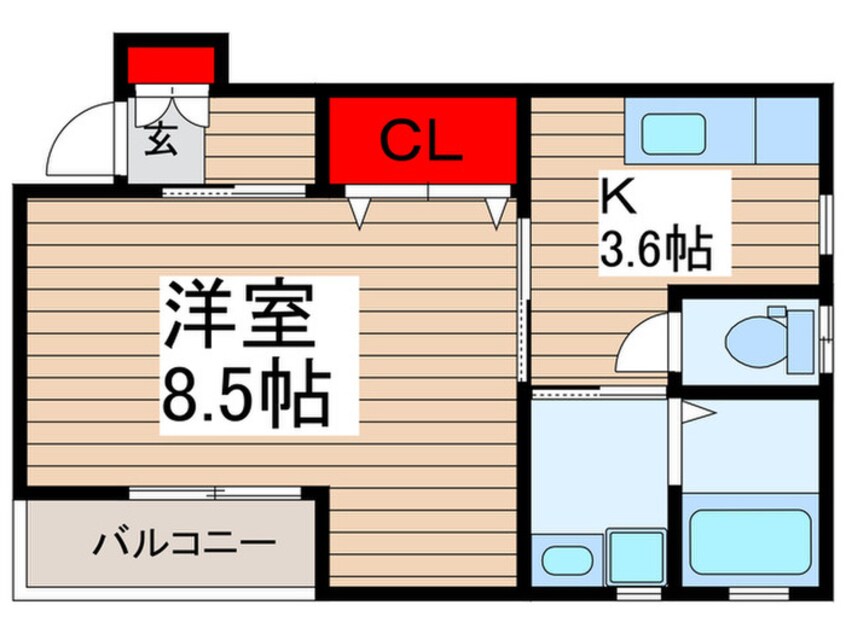 間取図 サニ－ハイツ