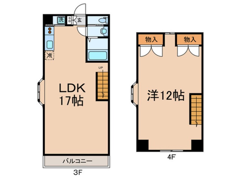 間取図 シュペリ－ルコ－ト