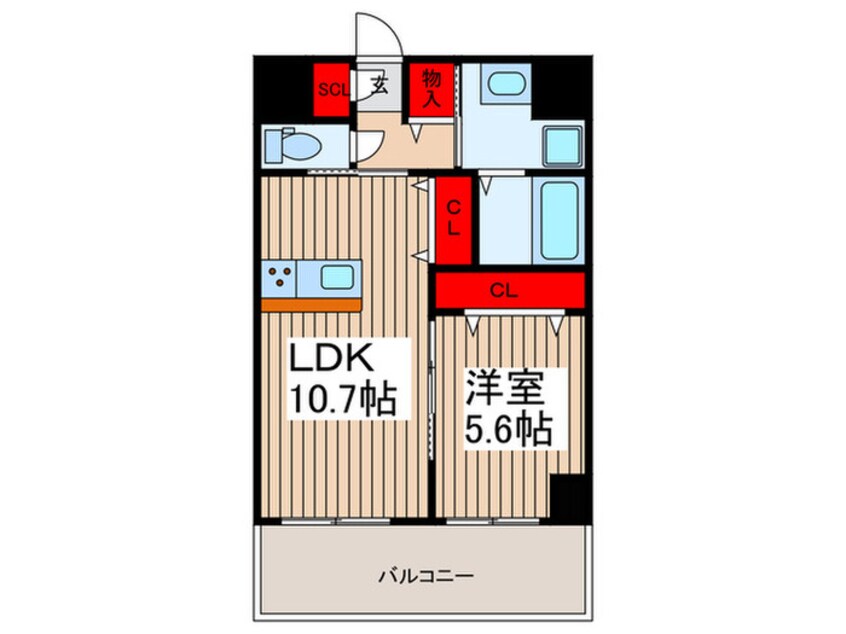 間取図 浦和テラス