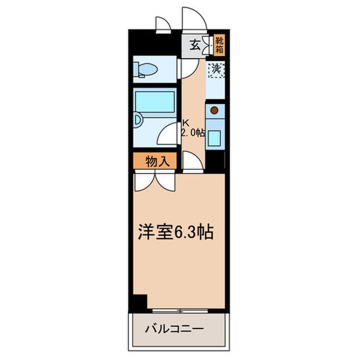 間取り図 ビレッジコア八王子