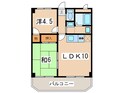 スクエアＫⅢの間取図