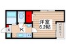 Avanti市川 1Kの間取り