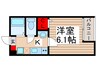 Avanti市川 1Kの間取り
