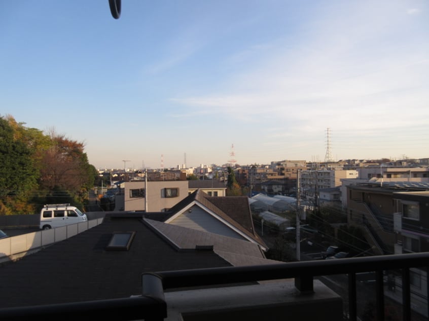 室内からの展望 ディアコート鷺沼