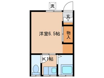 間取図 コーポ村上