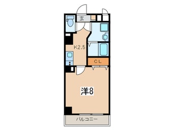 間取図 ヴァイオレットアツギ