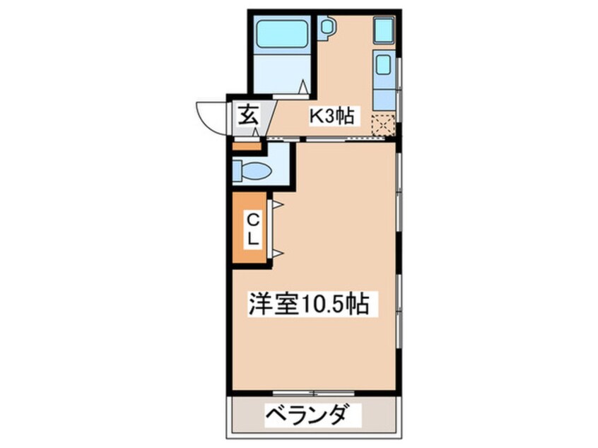 間取図 勝田ビル