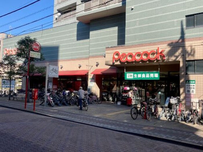 ピーコックストア石川台店(スーパー)まで214m カスタリア雪谷