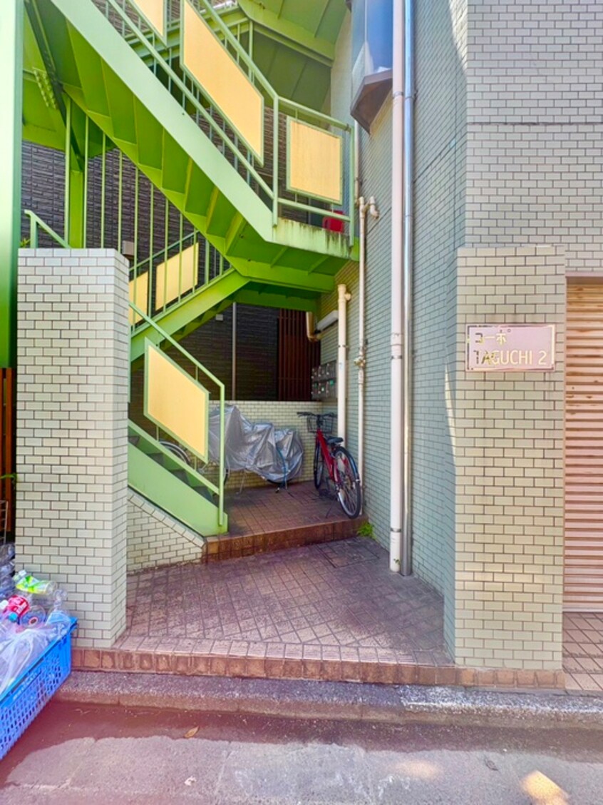 エントランス部分 コーポタグチⅡ